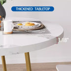 Set da tavolo da pranzo per 2, tavolo da cucina con 2 sedie imbottite, set da tavolo rotondo per appartamento, angolo colazione, sala da pranzo e piccoli spazi