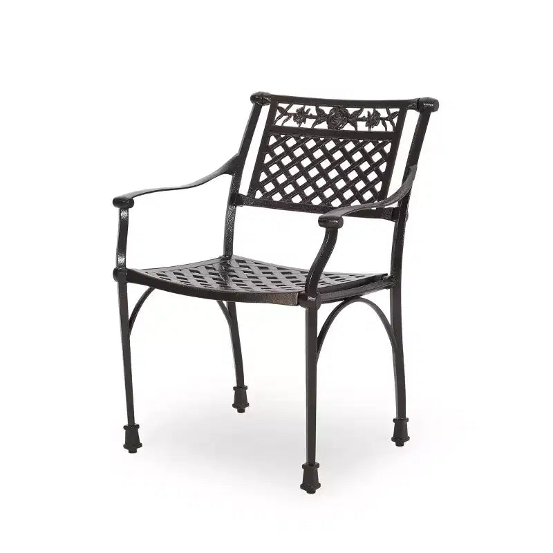 Christopher Knight Home Canterbury Chaises de salle à manger d'extérieur en aluminium (lot de 2)
