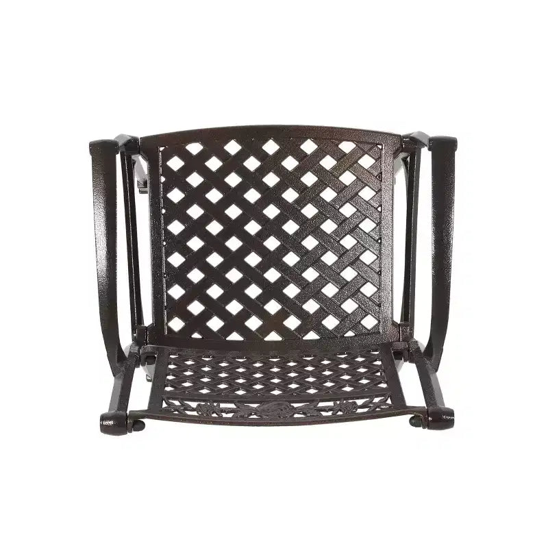 Christopher Knight Home Canterbury Chaises de salle à manger d'extérieur en aluminium (lot de 2)