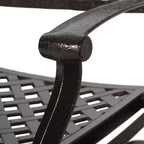 Christopher Knight Home Canterbury Chaises de salle à manger d'extérieur en aluminium (lot de 2)
