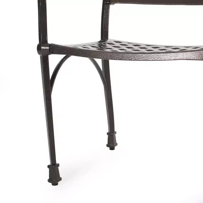 Christopher Knight Home Canterbury Chaises de salle à manger d'extérieur en aluminium (lot de 2)