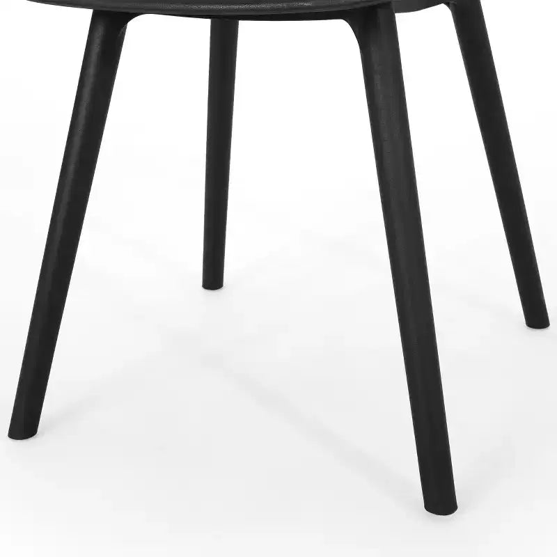 Christopher Knight Home Lily Sedie da pranzo moderne da esterno in resina (set da 2)