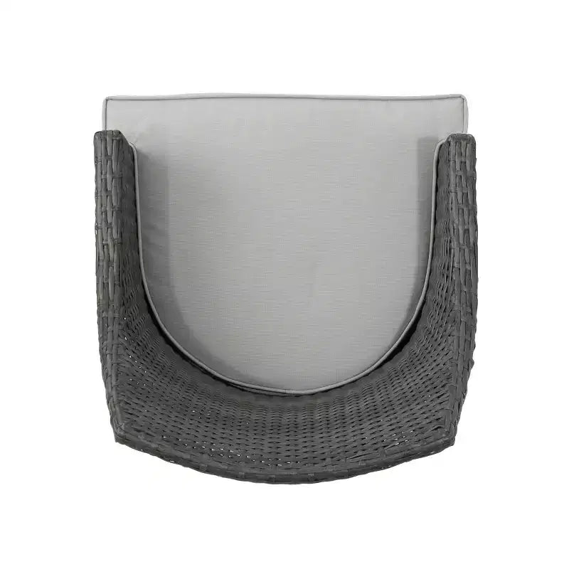 Christopher Knight Home Hillhurst - Sedie da pranzo da esterno in vimini con cuscini (set da 4)