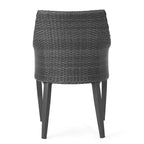 Christopher Knight Home Hillhurst - Sedie da pranzo da esterno in vimini con cuscini (set da 4)
