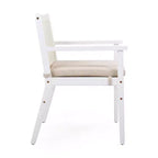 Christopher Knight Home Aurora Sedie da pranzo rustiche da esterno in legno di acacia con trama in corda (set da 2)