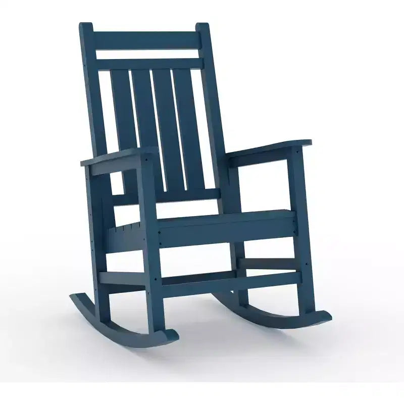 Acekool Sedia a Dondolo da Esterno Extra Large in HDPE, Dondolo in Polietilene Resistente a Tutte le Condizioni Atmosferiche, Dondolo da Portico con Schienale Alto e Supporto Robusto