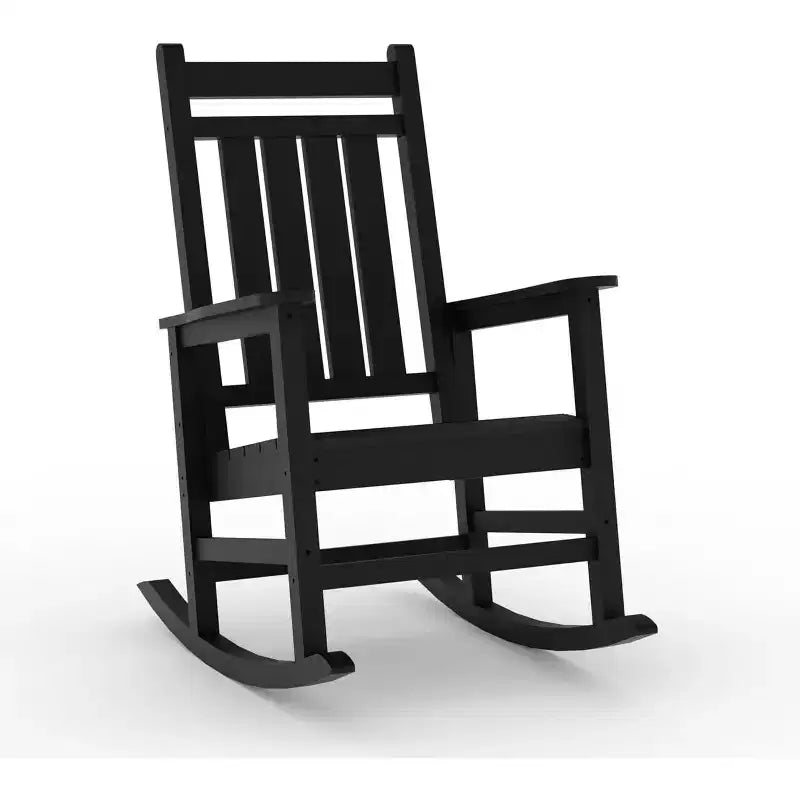 Acekool Sedia a Dondolo da Esterno Extra Large in HDPE, Dondolo in Polietilene Resistente a Tutte le Condizioni Atmosferiche, Dondolo da Portico con Schienale Alto e Supporto Robusto