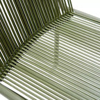 Christopher Knight Home Balfour - Sedie da pranzo moderne da esterno impilabili in rattan e ferro (set di 2)
