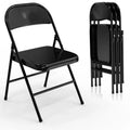 Karl Home|Metal Stackable Folding Chair(Set of 4)