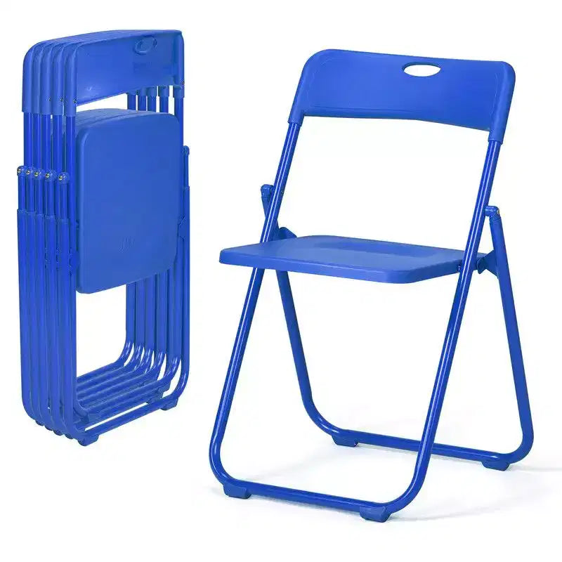 Karl Home |Stackable Metal Folding Chair Set (Set of 6)