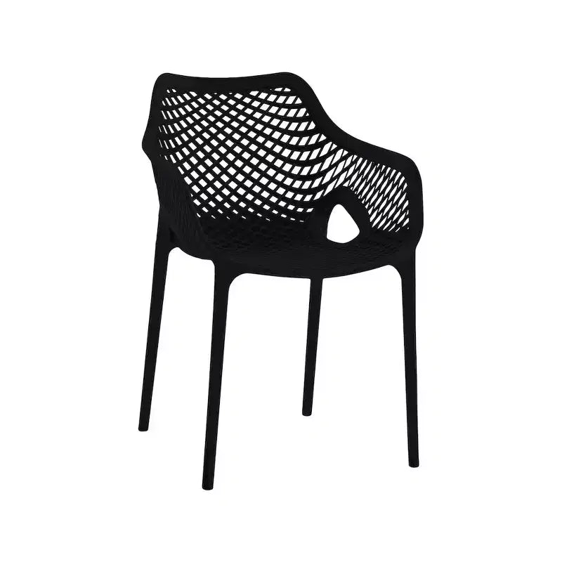 Meridian Furniture,Mykonos Outdoor Patio Dining Chair, Set of 4