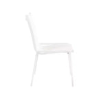 Meridian Furniture, Chaises de salle à manger d'extérieur Nizuc en tissu maillé résistant à l'eau, lot de 2