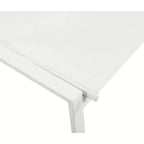 Meridian Furniture, Chaises de salle à manger d'extérieur Nizuc en tissu maillé résistant à l'eau, lot de 2