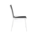 Meridian Furniture, Chaises de salle à manger d'extérieur Nizuc en tissu maillé résistant à l'eau, lot de 2