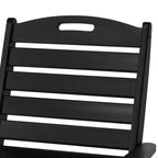WestinTrends Azura, Set di 2 sedie pieghevoli da pranzo per esterni con schienale alto regolabile in HDPE