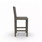 Sgabello da Bar Senza Braccioli Universale Covers&All, 30 pollici, 18 pollici L, Rattan Piatto Oyster