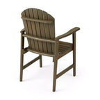TUYOHW Sedie da Esterno per Sala da Pranzo Set da 2, Sedie da Pranzo da Giardino in Legno di Acacia con Seduta a Doghe, Sedie da Giardino Resistenti alle Intemperie per Cortile, Balcone