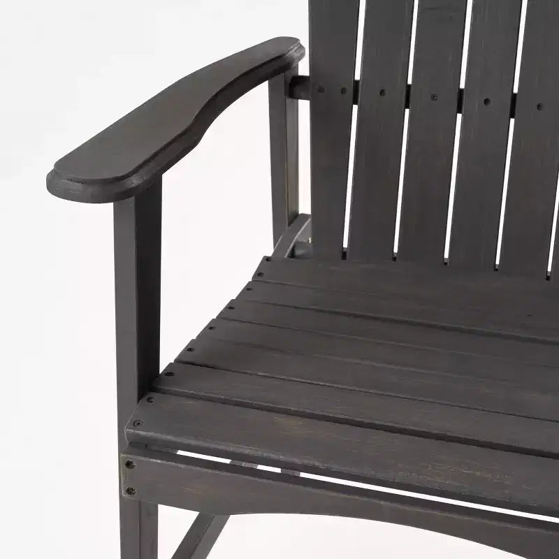 TUYOHW Sedie da Esterno per Sala da Pranzo Set da 2, Sedie da Pranzo da Giardino in Legno di Acacia con Seduta a Doghe, Sedie da Giardino Resistenti alle Intemperie per Cortile, Balcone