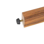 Set di 2 sedie da pranzo per esterni, in legno di acacia, con braccioli rivestiti in corda e cuscini impermeabili e lavabili - ModernLuxe