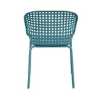 Christopher Knight Home Chaitanya Sedie moderne in ferro e plastica per patio (set da 2)