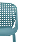 Christopher Knight Home Chaitanya Sedie moderne in ferro e plastica per patio (set da 2)