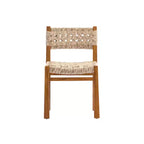 Christopher Knight Home Yolaine Chaise de salle à manger d'extérieur en acacia et rotin tressé (Lot de 2)