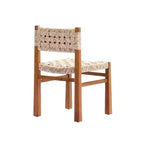 Christopher Knight Home Yolaine Chaise de salle à manger d'extérieur en acacia et rotin tressé (Lot de 2)
