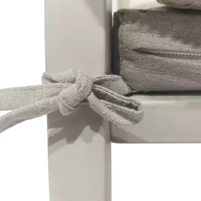 Set di 2 sedie da pranzo per esterni, poltrone da patio in vimini rattan con cuscini impermeabili, grigio+beige