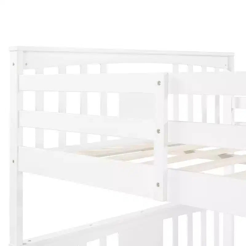 Letto a castello moderno da una piazza e mezza su una piazza e mezza con 2 cassetti