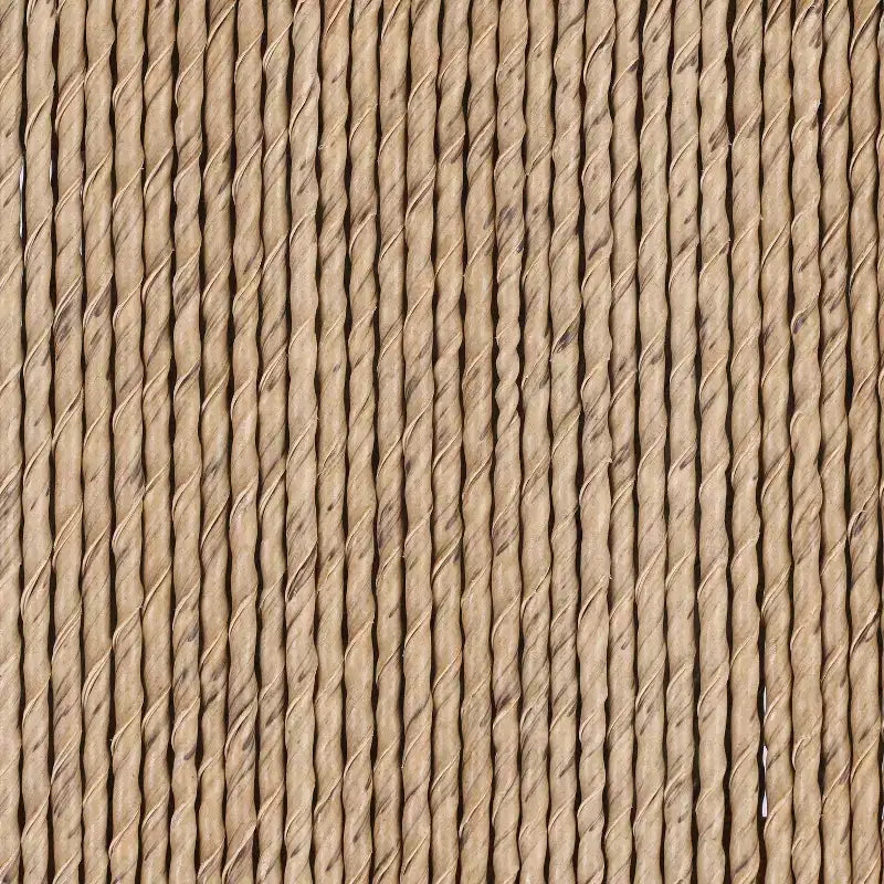 Christopher Knight Home Noemi Sedie Boho senza Braccioli in Legno di Acacia e Vimini con Cuscino