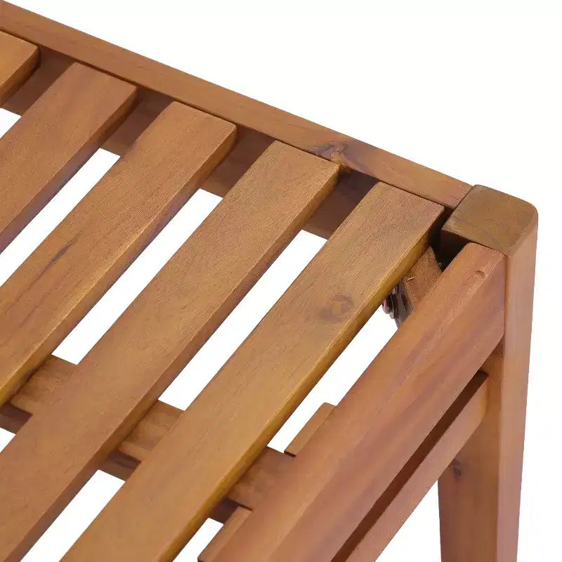 Christopher Knight Home Noemi Sedie Boho senza Braccioli in Legno di Acacia e Vimini con Cuscino