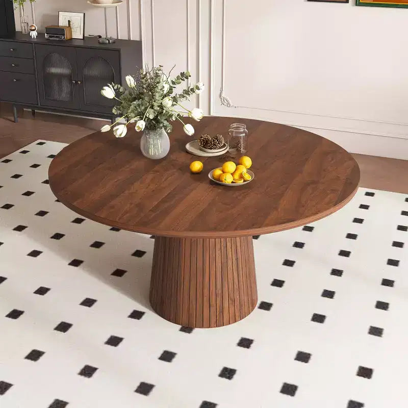 Set da pranzo in legno massello per 4 persone, set da tavolo e sedie da cucina da 5 pezzi con panca, set da pranzo in stile rustico