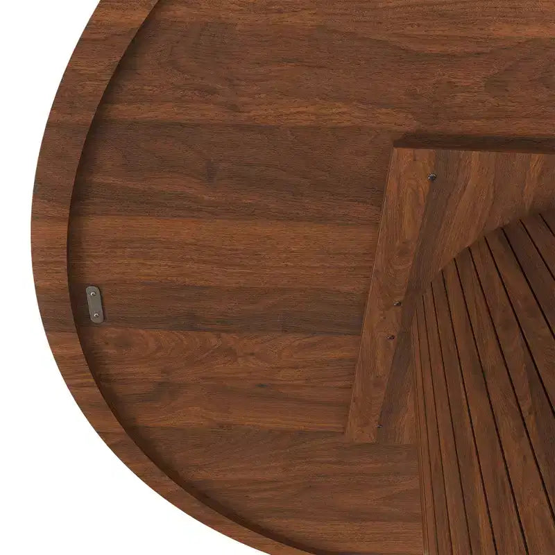 Set da pranzo in legno massello per 4 persone, set da tavolo e sedie da cucina da 5 pezzi con panca, set da pranzo in stile rustico