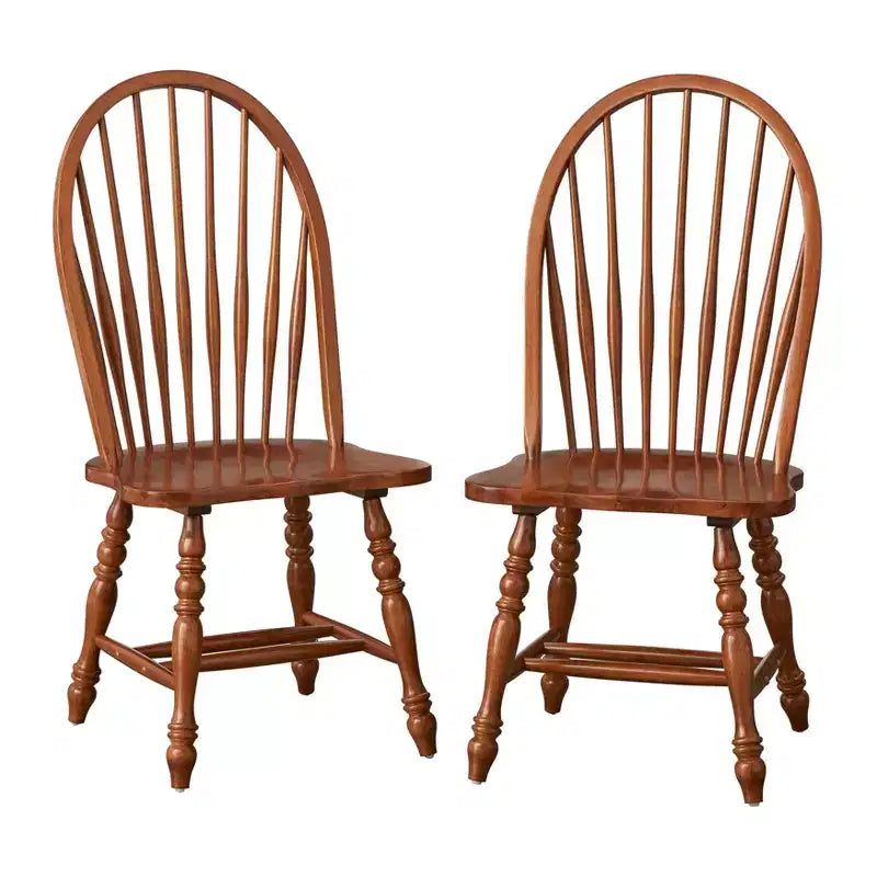 Sedia da pranzo grande Windsor in stile rustico