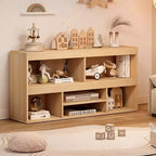 Mobile contenitore per giocattoli per bambini con 5 scomparti, organizer per giocattoli con cassetto, libreria e mobiletto per giocattoli per sala giochi, camera da letto, cameretta dei bambini, aula