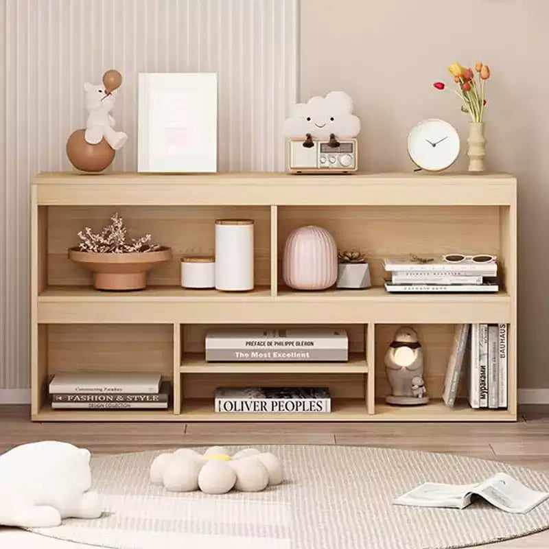 Mobile contenitore per giocattoli per bambini con 5 scomparti, organizer per giocattoli con cassetto, libreria e mobiletto per giocattoli per sala giochi, camera da letto, cameretta dei bambini, aula