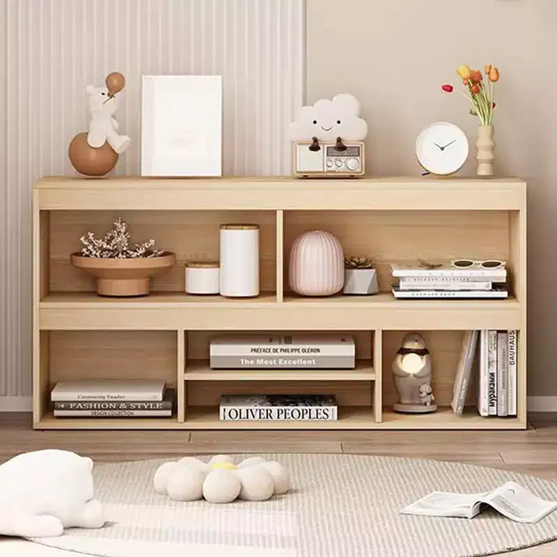 Mobile contenitore per giocattoli per bambini con 5 scomparti, organizer per giocattoli con cassetto, libreria e mobiletto per giocattoli per sala giochi, camera da letto, cameretta dei bambini, aula
