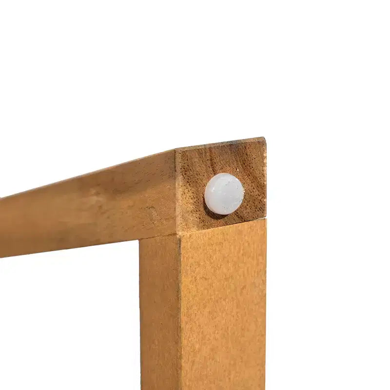 Ensemble de 2 chaises de salle à manger de patio, fauteuils d'extérieur en bois d'acacia avec coussins amovibles pour jardin, piscine, balcon - ModernLuxe