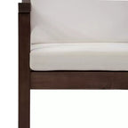 Ensemble de 2 chaises de salle à manger de patio, fauteuils d'extérieur en bois d'acacia avec coussins amovibles pour jardin, piscine, balcon - ModernLuxe