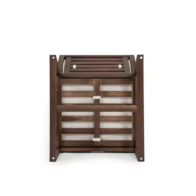 Ensemble de 2 chaises de salle à manger de patio, fauteuils d'extérieur en bois d'acacia avec coussins amovibles pour jardin, piscine, balcon - ModernLuxe