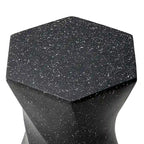 Glitzhome Sgabello da giardino in finto terrazzo stile Twist MGO 17,75H