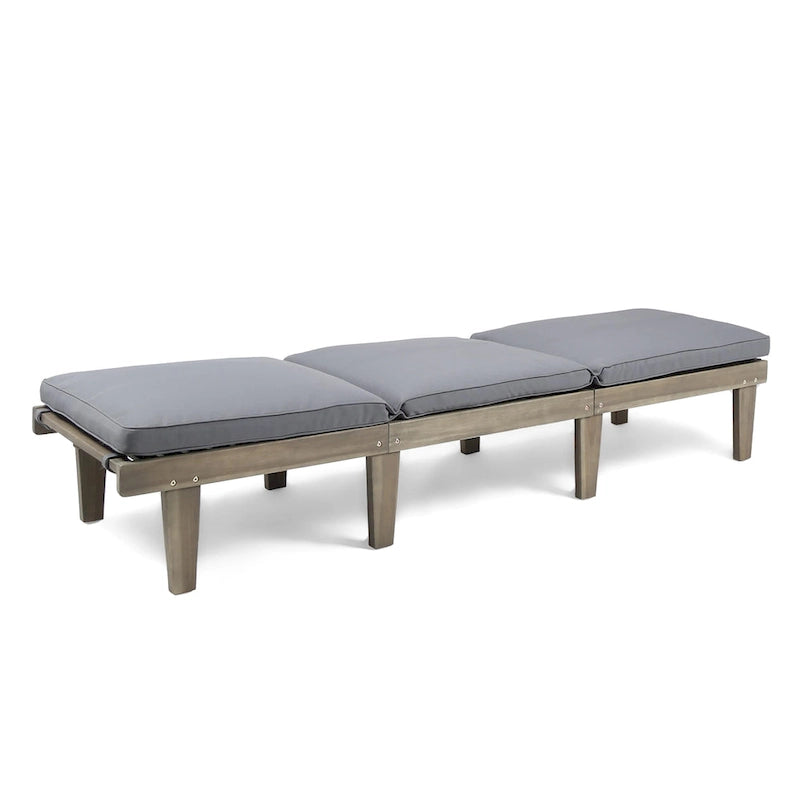 Sdraio Ariana Kd Wood con Cuscino