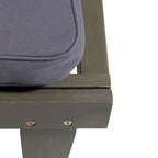 Sdraio Ariana Kd Wood con Cuscino