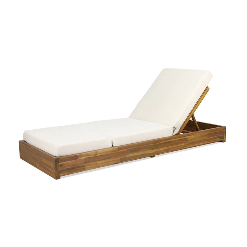 Set di 2 Chaise Lounge da esterno Christopher Knight Home Comfort