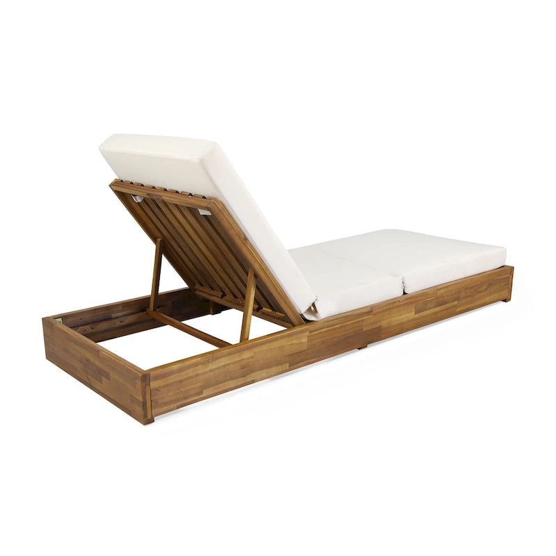 Set di 2 Chaise Lounge da esterno Christopher Knight Home Comfort
