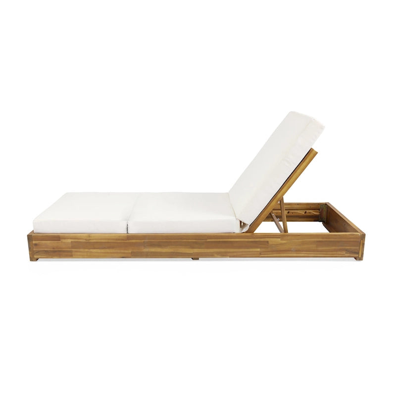 Set di 2 Chaise Lounge da esterno Christopher Knight Home Comfort