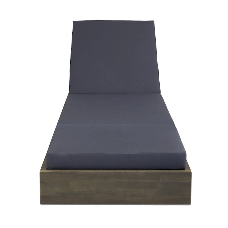 Set di 2 Chaise Lounge da esterno Christopher Knight Home Comfort