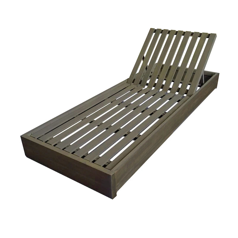 Set di 2 Chaise Lounge da esterno Christopher Knight Home Comfort