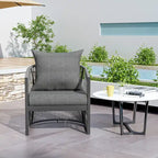 Christopher Knight Home Aluminum Outdoor Elegance Lounge Chair
