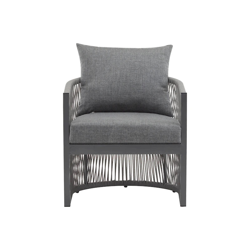 Chaise longue d'extérieur en aluminium Christopher Knight Home Elegance